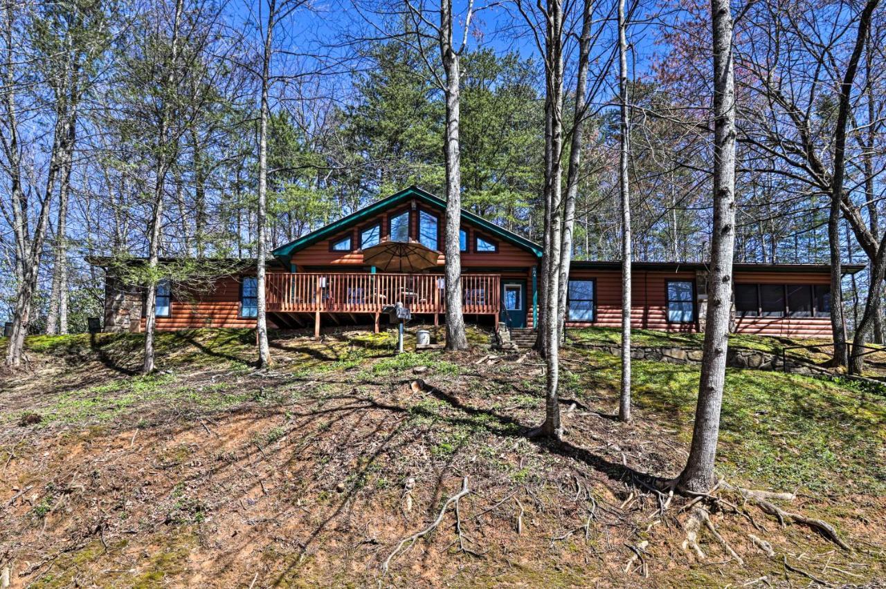 Smoky Mountain Cabin 4 Acres, 3 Mi To Гатлінбург Екстер'єр фото