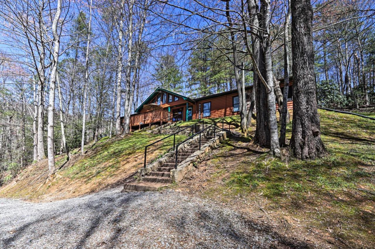 Smoky Mountain Cabin 4 Acres, 3 Mi To Гатлінбург Екстер'єр фото